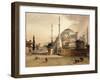 Haghia Sophia, Plate 17: Exterior View of the Mosque, Published 1852-Gaspard Fossati-Framed Giclee Print