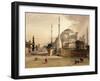 Haghia Sophia, Plate 17: Exterior View of the Mosque, Published 1852-Gaspard Fossati-Framed Giclee Print