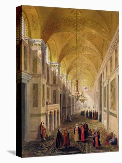 Haghia Sophia, Plate 2: the Narthex Published 1852-Gaspard Fossati-Stretched Canvas