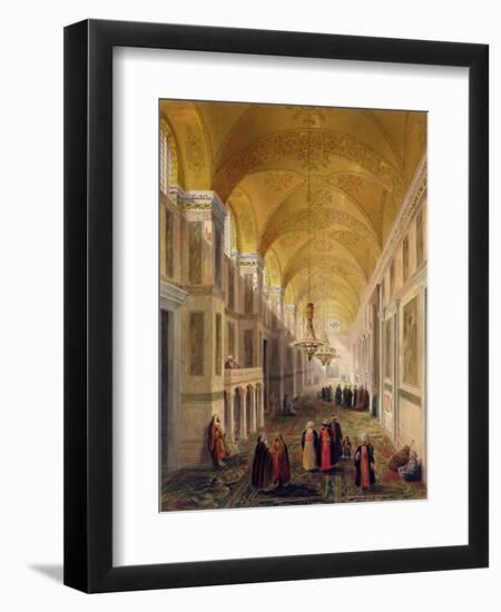 Haghia Sophia, Plate 2: the Narthex Published 1852-Gaspard Fossati-Framed Giclee Print