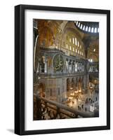 Haghia Sophia, UNESCO World Heritage Site, Istanbul, Turkey, Europe-Levy Yadid-Framed Photographic Print