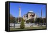 Haghia Sophia, UNESCO World Heritage Site, Sultanahmet District, Istanbul, Turkey, Europe-Richard-Framed Stretched Canvas