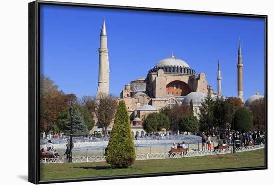 Haghia Sophia, UNESCO World Heritage Site, Sultanahmet District, Istanbul, Turkey, Europe-Richard-Framed Photographic Print