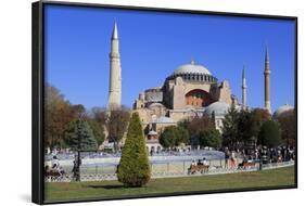 Haghia Sophia, UNESCO World Heritage Site, Sultanahmet District, Istanbul, Turkey, Europe-Richard-Framed Photographic Print