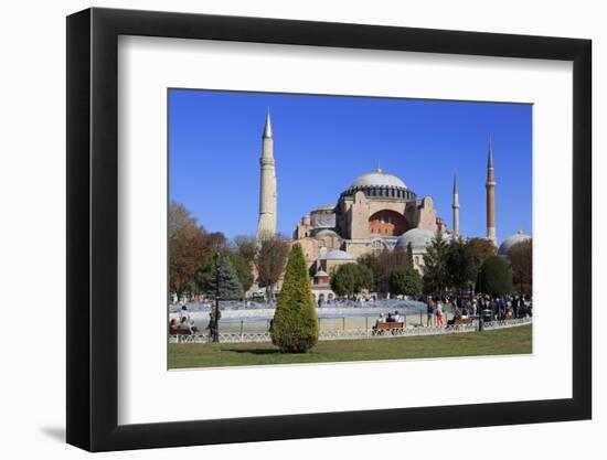Haghia Sophia, UNESCO World Heritage Site, Sultanahmet District, Istanbul, Turkey, Europe-Richard-Framed Photographic Print