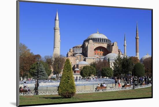 Haghia Sophia, UNESCO World Heritage Site, Sultanahmet District, Istanbul, Turkey, Europe-Richard-Mounted Photographic Print