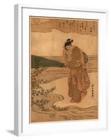 Hagi No Tamagawa-Suzuki Harunobu-Framed Giclee Print