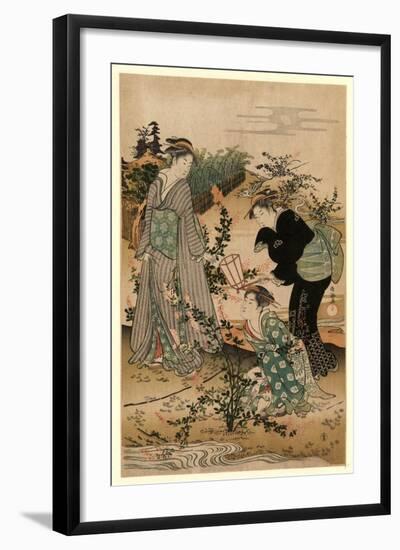 Hagi No Tamagawa-Kubo Shunman-Framed Giclee Print