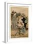 Hagi No Tamagawa-Kubo Shunman-Framed Premium Giclee Print