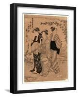 Hagi-Katsukawa Shunsho-Framed Giclee Print