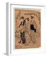 Hagi-Katsukawa Shunsho-Framed Giclee Print