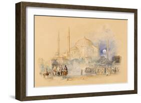 Hagia Sofia-J. M. W. Turner-Framed Giclee Print