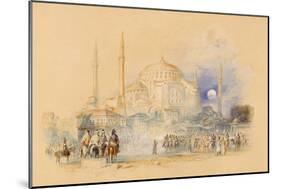 Hagia Sofia-J. M. W. Turner-Mounted Giclee Print