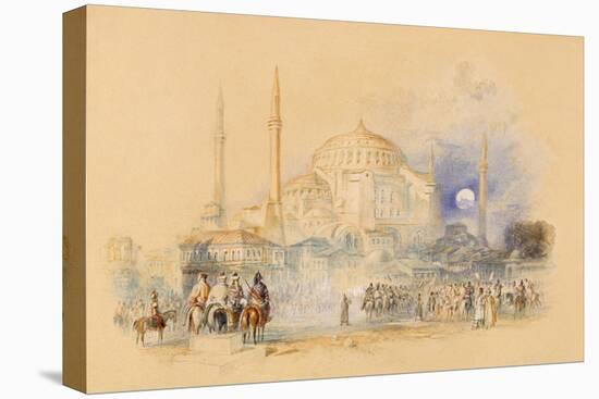 Hagia Sofia-J. M. W. Turner-Stretched Canvas