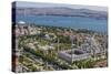 Hagia Sophia and the Blue Mosque, Aerial, Bosphorus, Istanbul, Turkey-Ali Kabas-Stretched Canvas