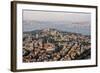 Hagia Sophia and the Blue Mosque, Aerial, Bosphorus, Istanbul, Turkey-Ali Kabas-Framed Photographic Print