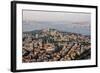 Hagia Sophia and the Blue Mosque, Aerial, Bosphorus, Istanbul, Turkey-Ali Kabas-Framed Photographic Print