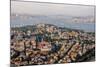 Hagia Sophia and the Blue Mosque, Aerial, Bosphorus, Istanbul, Turkey-Ali Kabas-Mounted Photographic Print