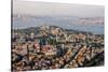 Hagia Sophia and the Blue Mosque, Aerial, Bosphorus, Istanbul, Turkey-Ali Kabas-Stretched Canvas