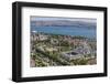 Hagia Sophia and the Blue Mosque, Aerial, Bosphorus, Istanbul, Turkey-Ali Kabas-Framed Photographic Print