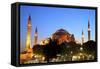 Hagia Sophia (Aya Sofya Mosque) (The Church of Holy Wisdom)-Neil Farrin-Framed Stretched Canvas