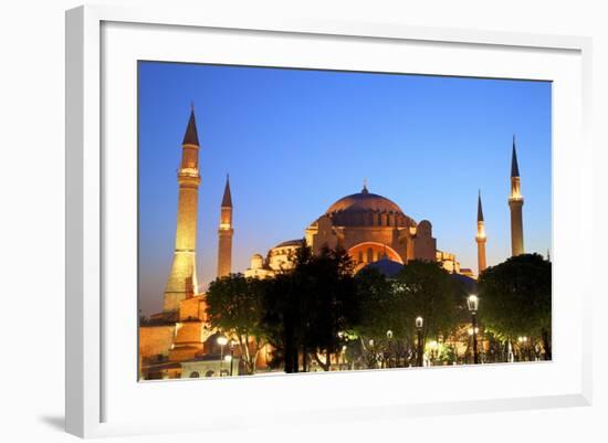 Hagia Sophia (Aya Sofya Mosque) (The Church of Holy Wisdom)-Neil Farrin-Framed Photographic Print