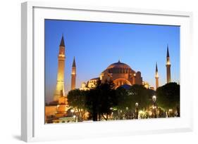 Hagia Sophia (Aya Sofya Mosque) (The Church of Holy Wisdom)-Neil Farrin-Framed Photographic Print