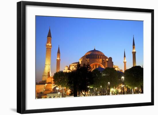 Hagia Sophia (Aya Sofya Mosque) (The Church of Holy Wisdom)-Neil Farrin-Framed Photographic Print