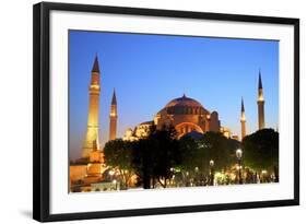 Hagia Sophia (Aya Sofya Mosque) (The Church of Holy Wisdom)-Neil Farrin-Framed Photographic Print