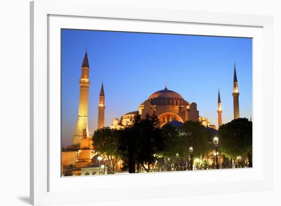 Hagia Sophia (Aya Sofya Mosque) (The Church of Holy Wisdom)-Neil Farrin-Framed Photographic Print