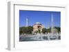 Hagia Sophia (Aya Sofya), UNESCO World Heritage Site, Sultanahmet Square Park, Istanbul, Turkey, Eu-Wendy Connett-Framed Photographic Print