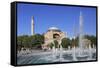 Hagia Sophia (Aya Sofya), UNESCO World Heritage Site, Sultanahmet Square Park, Istanbul, Turkey, Eu-Wendy Connett-Framed Stretched Canvas