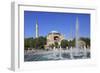 Hagia Sophia (Aya Sofya), UNESCO World Heritage Site, Sultanahmet Square Park, Istanbul, Turkey, Eu-Wendy Connett-Framed Photographic Print