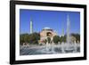 Hagia Sophia (Aya Sofya), UNESCO World Heritage Site, Sultanahmet Square Park, Istanbul, Turkey, Eu-Wendy Connett-Framed Photographic Print