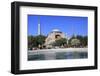 Hagia Sophia (Aya Sofya), UNESCO World Heritage Site, Sultanahmet Square Park, Istanbul, Turkey, Eu-Wendy Connett-Framed Photographic Print