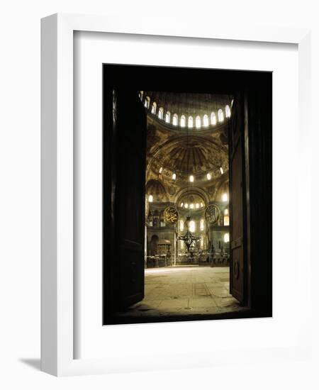 Hagia Sophia, Church and Mosque, Now Museum-null-Framed Giclee Print