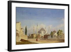 Hagia Sophia, Constantinople, 1843-Ippolito Caffi-Framed Giclee Print