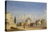 Hagia Sophia, Constantinople, 1843-Ippolito Caffi-Stretched Canvas