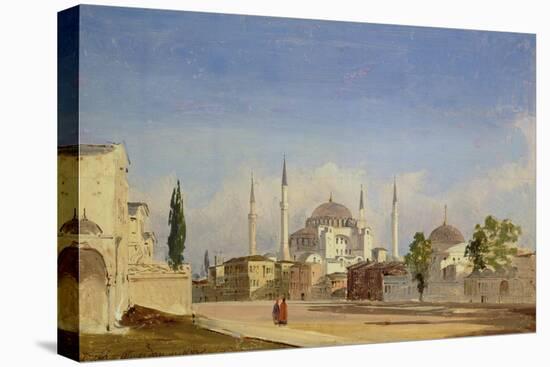 Hagia Sophia, Constantinople, 1843-Ippolito Caffi-Stretched Canvas