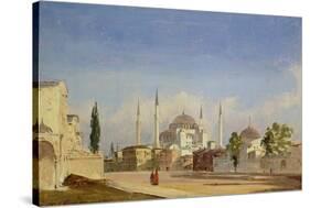 Hagia Sophia, Constantinople, 1843-Ippolito Caffi-Stretched Canvas