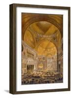 Hagia Sophia, Constantinople, 1852-Gaspard Fossati-Framed Giclee Print