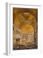 Hagia Sophia, Constantinople, 1852-Gaspard Fossati-Framed Giclee Print