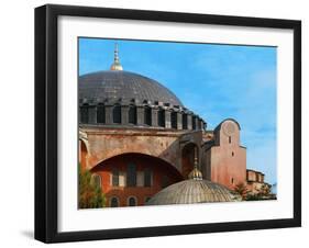 Hagia Sophia, Exterior, Detail of Dome, 6th Century-null-Framed Giclee Print
