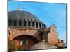 Hagia Sophia, Exterior, Detail of Dome, 6th Century-null-Mounted Giclee Print