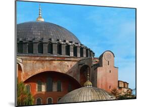 Hagia Sophia, Exterior, Detail of Dome, 6th Century-null-Mounted Giclee Print
