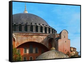 Hagia Sophia, Exterior, Detail of Dome, 6th Century-null-Framed Stretched Canvas