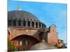 Hagia Sophia, Exterior, Detail of Dome, 6th Century-null-Mounted Giclee Print