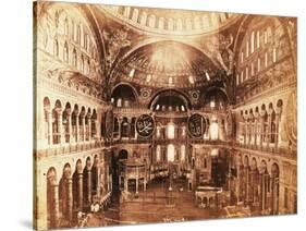 Hagia Sophia in Istanbul: Interior and Apses-Michael Maslan-Stretched Canvas