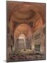 Hagia Sophia, Interior, Constantinople, Published 1852-Gaspard Fossati-Mounted Giclee Print