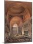 Hagia Sophia, Interior, Constantinople, Published 1852-Gaspard Fossati-Mounted Giclee Print